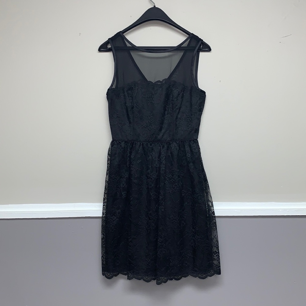Trina Turk Black Lace Dress